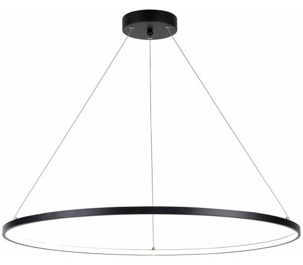 Zuma Line PEN89424-90BK - Lampadario a sospensione LED su cavo HORIK LED/40W/230V 3000/4000/6000K