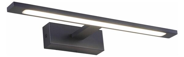 Zuma Line W89443-12W-BK - Illuminazione a LED per specchi ALTER LED/12W/230V IP44 nero