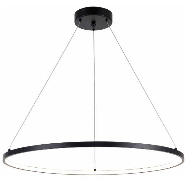 Zuma Line PEN89424-60BK - Lampadario LED a sospensione con filo HORIK LED/32W/230V 3000/4000/6000K