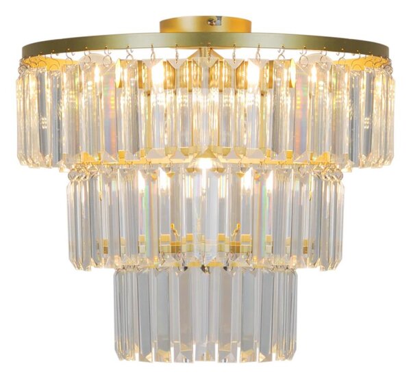 Zuma Line P17127-4-GD - Lampadario a plafone TIFANNY 4xE14/40W/230V oro