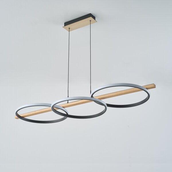 Zuma Line MD3913-3-3BWLT - Lampadario LED su cavo ALMERIA LED/35W/230V