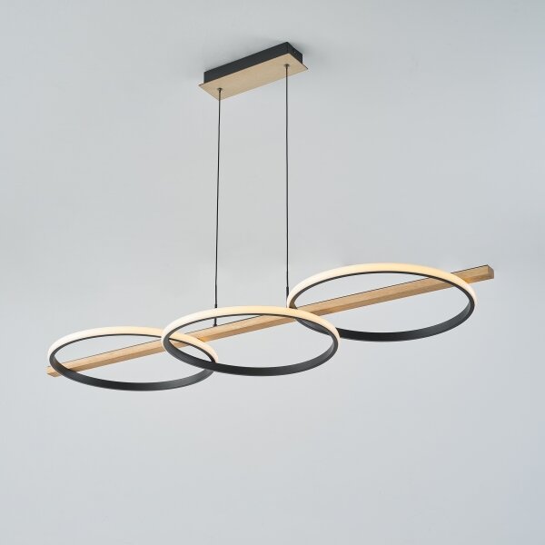 Zuma Line MD3913-3-3BWLT - Lampadario LED su cavo ALMERIA LED/35W/230V