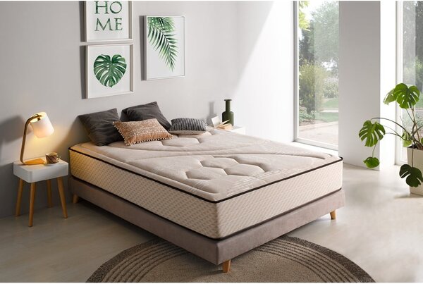 Materasso termoregolante reversibile in schiuma dura/media 90x200 cm Tempus Gold - Moonia