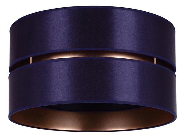 Duolla - Plafoniera DUO 1xE27/15W/230V diametro 40 cm blu/oro