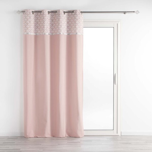 Tenda rosa chiaro in cotone 140x240 cm Artchic – douceur d'intérieur
