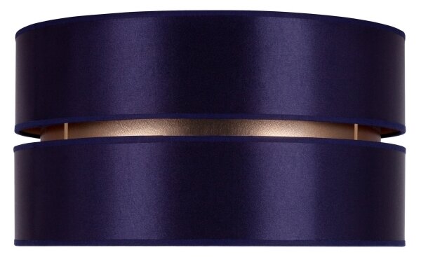 Duolla - Plafoniera DUO 1xE27/15W/230V diametro 40 cm blu/oro