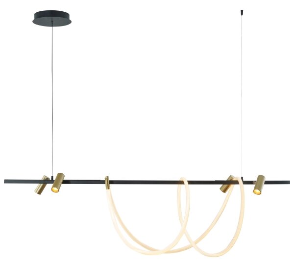 Zuma Line 2200277L - Lampadario LED BALBO 67,5W 230V 2700-6000K con DO