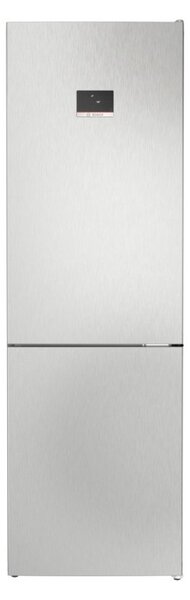 Bosch KGN367LDF Inox Look Frigorifero Combinato 186x60 NoFrost VitaFresh 0°C Inverter Display ManiglieIntegrate Serie4