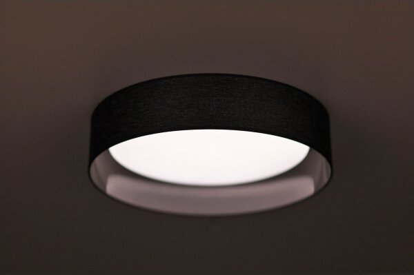 Duolla - Plafoniera LED ROLLER LED/24W/230V diametro 45 cm antracite