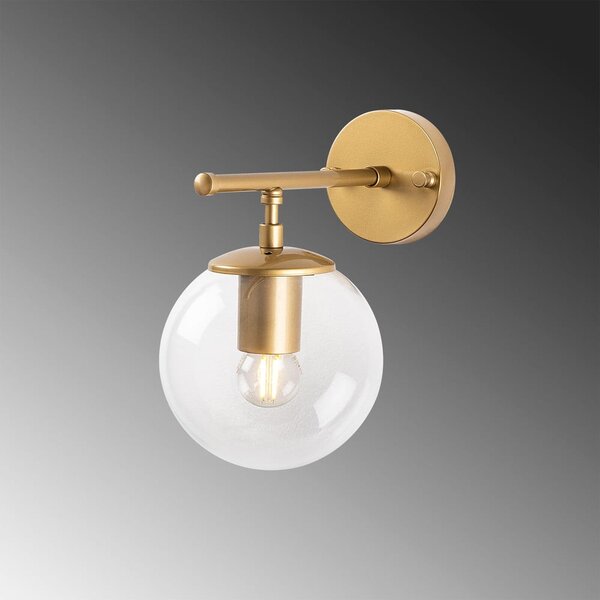 Lampada da parete color ottone Roe – Opviq lights