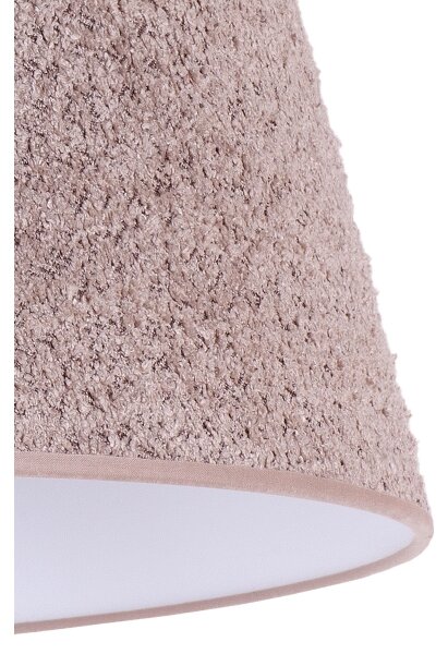 Duolla - Lampadario a sospensione con filo BOUCLE 1xE27/15W/230V diametro 50 cm marrone