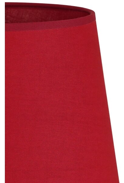 Duolla - Paralume per lampada da tavolo CLASSIC M E27 diametro 24 cm rosso