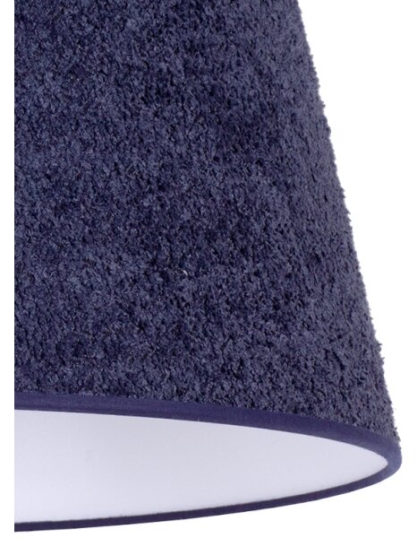 Duolla - Lampadario a sospensione con filo BOUCLE 1xE27/15W/230V diametro 50 cm blu