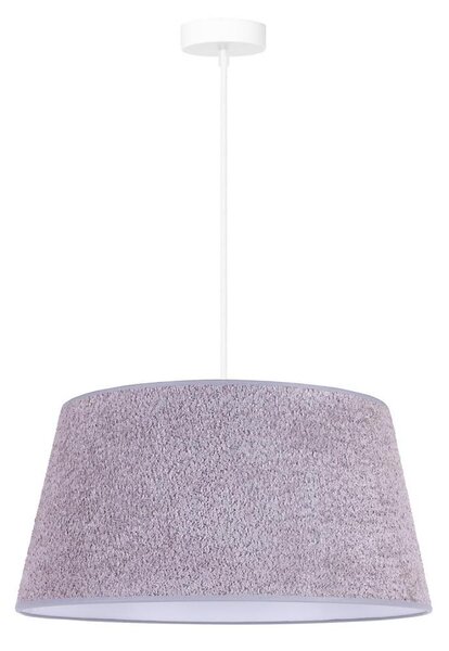 Duolla - Lampadario a sospensione con filo BOUCLE 1xE27/15W/230V diametro 50 cm grigio