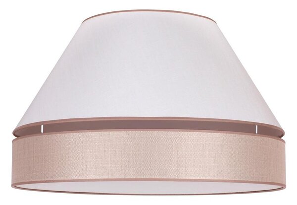 Duolla - Plafoniera AVIGNON 3xE27/15W/230V diametro 60 cm bianco/beige