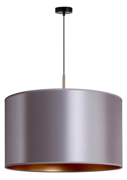 Duolla - Lampadario a sospensione con filo CANNES 1xE27/15W/230V diametro 50 cm argento/rame