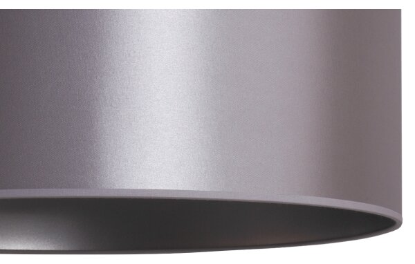 Duolla - Lampadario a sospensione con filo CANNES 1xE27/15W/230V diametro 45 cm argento