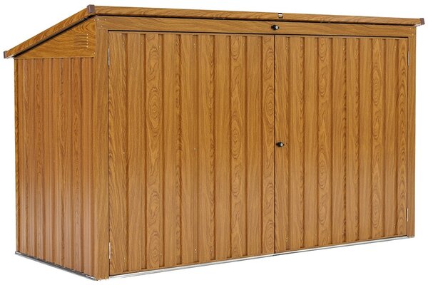 Contenitore per rifiuti 3 x 240l Hamilton Store Boss marrone