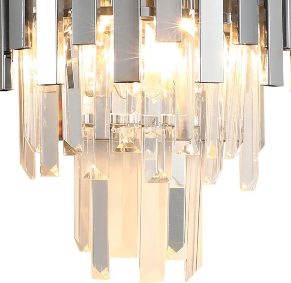 Applique cristallo ASPEN 2xE14/40W/230V