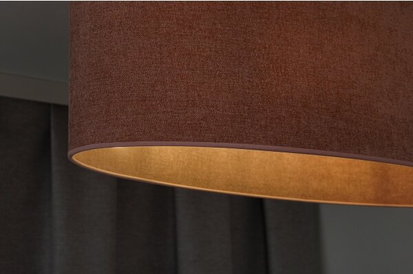 Duolla - Lampadario a sospensione con filo OVAL 2xE27/15W/230V rosa
