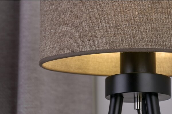 Duolla - Lampada da tavolo OVAL 1xE27/15W/230V diametro 30 cm marrone