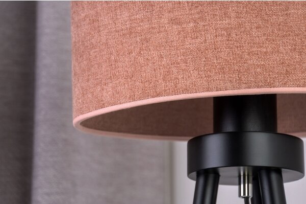 Duolla - Lampada da tavolo OVAL 1xE27/15W/230V diametro 30 cm rosa