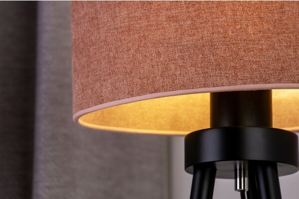 Duolla - Lampada da tavolo OVAL 1xE27/15W/230V diametro 30 cm rosa