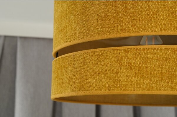 Duolla - Lampadario a sospensione con filo DOUBLE 1xE27/15W/230V diametro 40 cm arancione