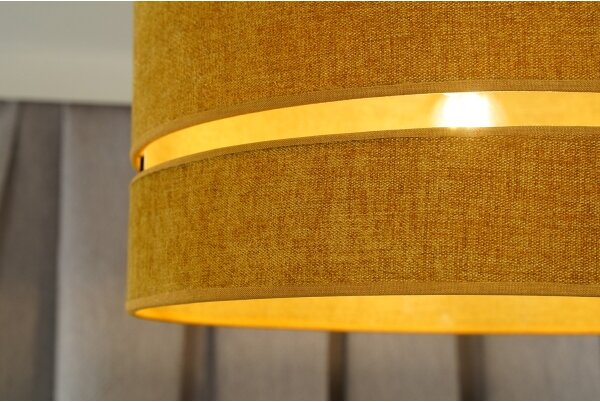 Duolla - Lampadario a sospensione con filo DOUBLE 1xE27/15W/230V diametro 40 cm arancione