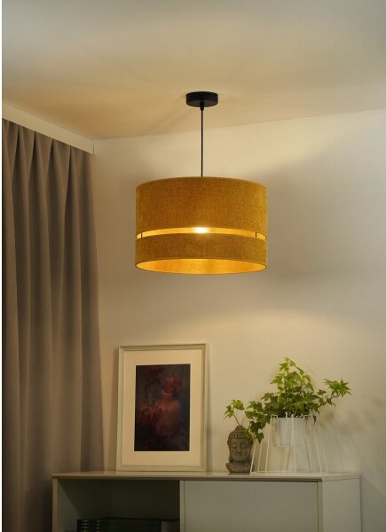 Duolla - Lampadario a sospensione con filo DOUBLE 1xE27/15W/230V diametro 40 cm arancione