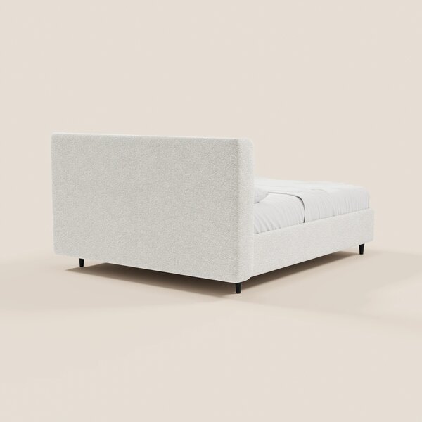 VALKIRIA letto di design con vano contenitore e testiera avvolgente -