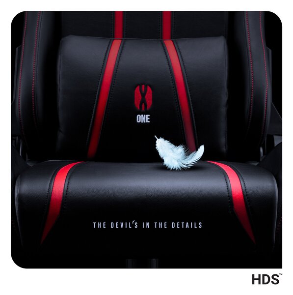 Sedia da gaming Diablo X-One 2.0 Normal Size: Nero-rosso