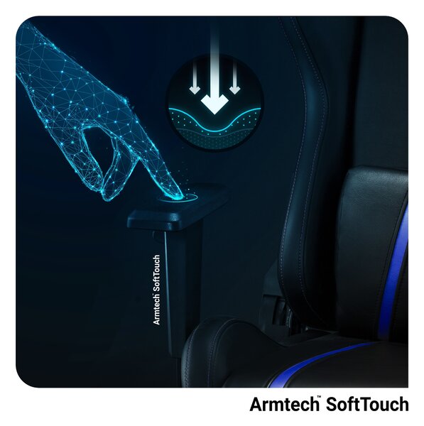 Sedia da gaming Diablo X-One 2.0 Normal Size: Nero-blu