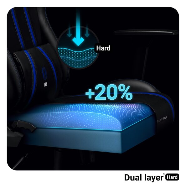 Sedia da gaming Diablo X-One 2.0 Normal Size: Nero-blu