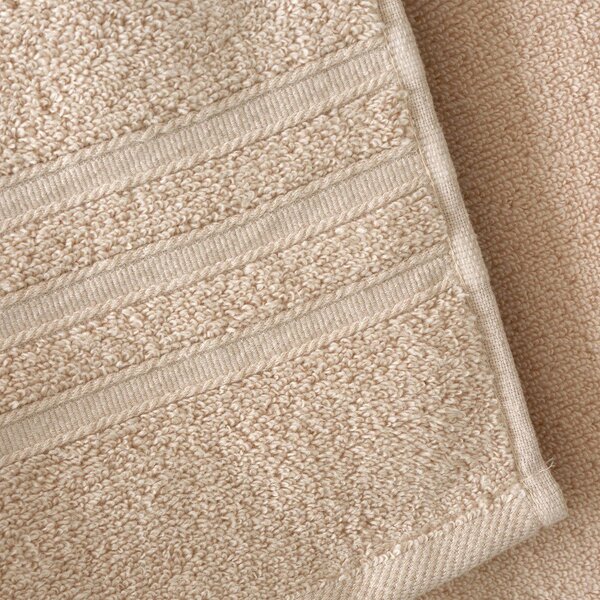 Asciugamano tipo terry beige in cotone 50x85 cm Zero Twist – Catherine Lansfield