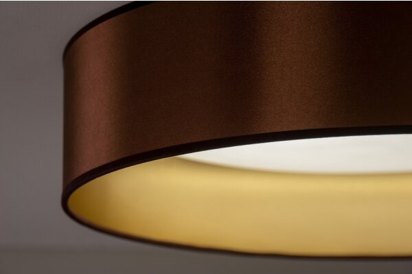 Duolla - Plafoniera LED ROLLER LED/24W/230V diametro 45 cm rame/oro