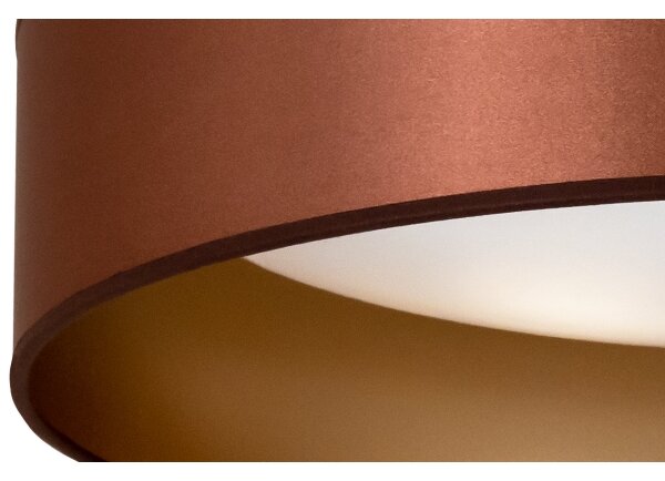 Duolla - Plafoniera LED ROLLER LED/24W/230V diametro 45 cm rame/oro