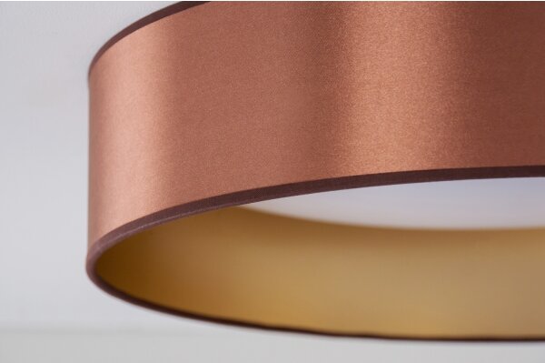 Duolla - Plafoniera LED ROLLER LED/24W/230V diametro 45 cm rame/oro