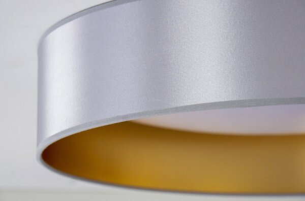 Duolla - Plafoniera LED ROLLER LED/24W/230V diametro 45 cm argento/oro