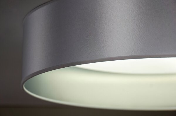 Duolla - Plafoniera LED ROLLER LED/24W/230V diametro 45 cm argento