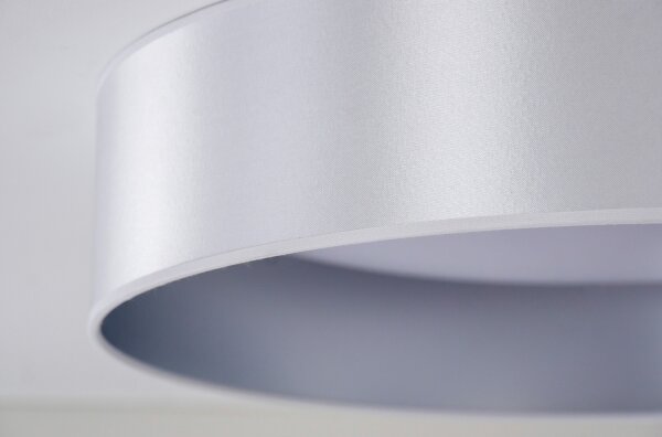 Duolla - Plafoniera LED ROLLER LED/24W/230V diametro 45 cm argento