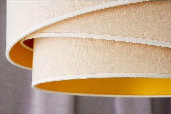 Duolla - Lampadario a plafone KOBO 1xE27/15W/230V diametro 45 cm color crema