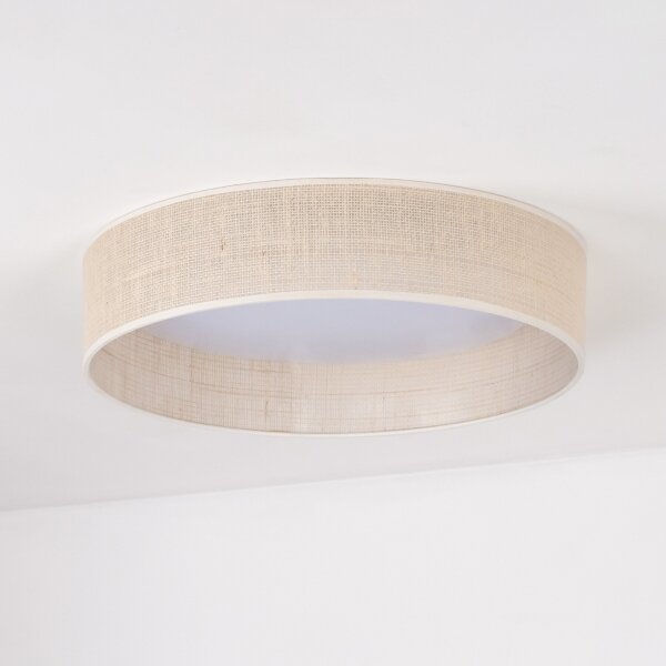 Duolla - Plafoniera LED ROLLER LED/24W/230V diametro 45 cm beige