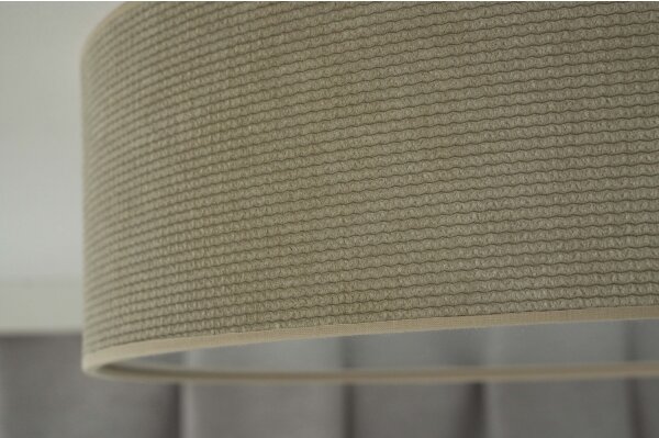 Duolla - Plafoniera LED CORTINA LED/26W/230V diametro 45 cm 4000K beige