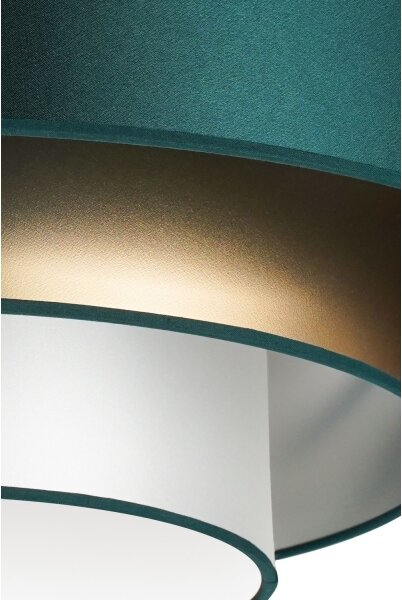 Duolla - Plafoniera LED LUNETA LED/26W/230V diametro 60 cm 4000K verde/oro