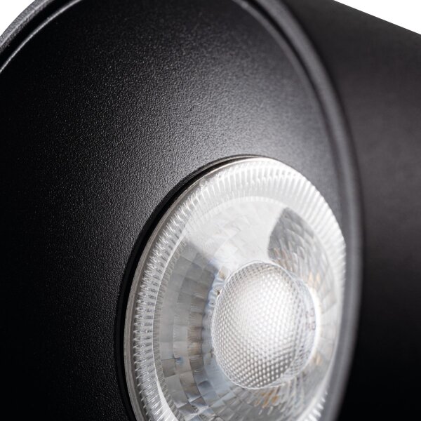 Kanlux 27567 - Plafoniera RITI 1xGU10/25W/230V nera