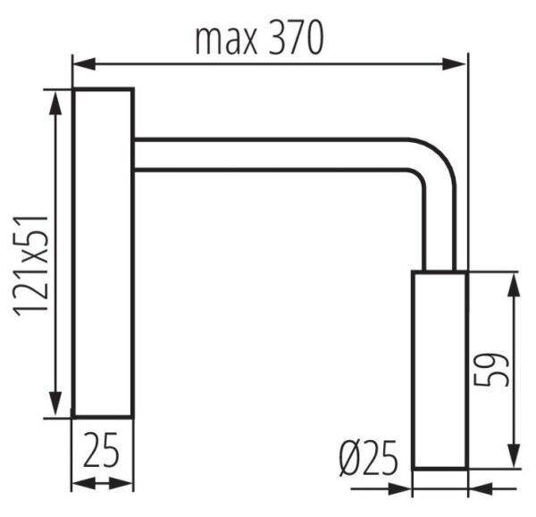 Kanlux 32523 - Lampada LED flessibile TONIL LED/2,7W/230V bianca