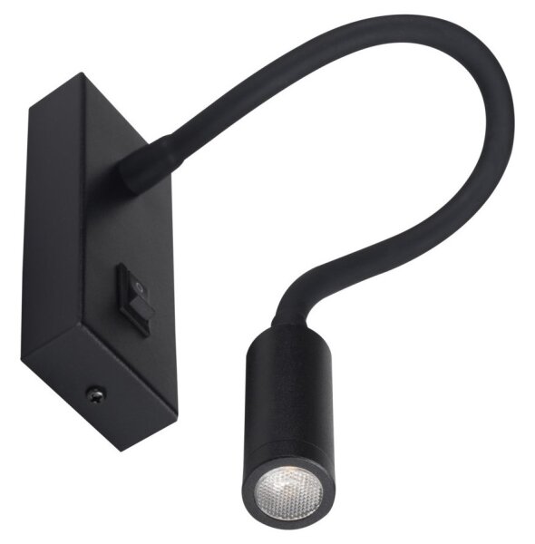 Kanlux 32522 - Lampada LED flessibile TONIL LED/2,7W/230V nera