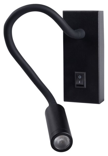Kanlux 32522 - Lampada LED flessibile TONIL LED/2,7W/230V nera