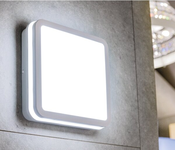 Kanlux 32942 - Plafoniera LED da esterno BENO LED/18W/230V 4000K bianca IP54